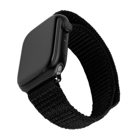 Apple Watch (38/40/SE/41MM) Fixed Nylon Smartwatch Rem - Sort