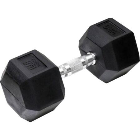 Hex Dumbbell 20 kg Black Orange Gym