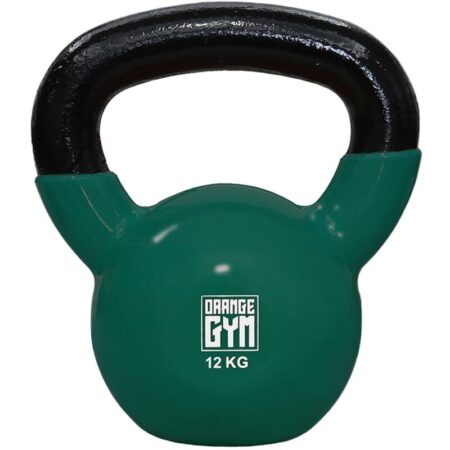 Orange Gym - Vinyl Kettlebell 12 kg Dark Green n/a