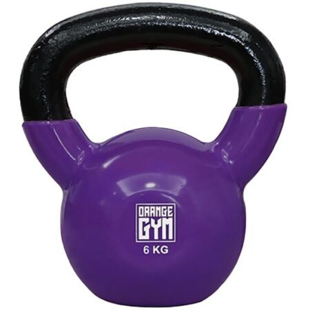 Orange Gym - Vinyl Kettlebell 6 kg Purple n/a