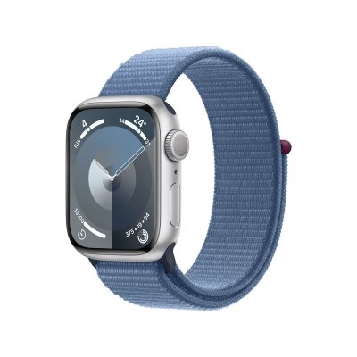 Smartklocka Apple Watch Series 9 Blå Silvrig 1,9" 41 mm