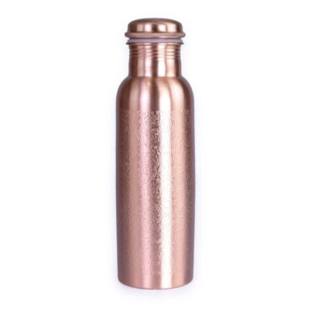 Yoga-Mad Flower Copper 0.8L Water Bottle