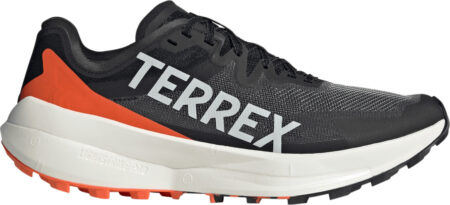 Adidas Men's Terrex Agravic Speed Trail Running Shoes Core Black/Grey One/Impact Orange