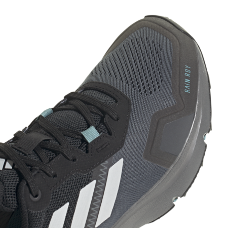 Adidas Women's Terrex Soulstride RAIN.RDY Trail Running Shoes Core Black/Crystal White/Grey Four