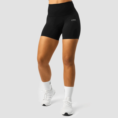 Define Seamless Pocket Shorts, Black