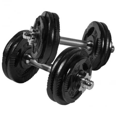 HÅNDVÆGTE TRIGRIP BLACK - 2X15KG