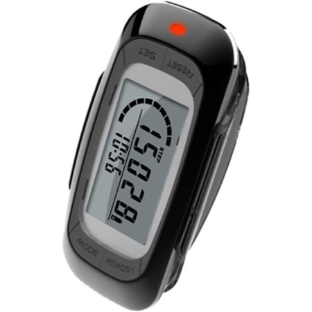 Odipie - Pedometer for Walking - Tracks Steps, Miles, Calories and Activity Time. Clip-on Step Counter for Women and Men with Large Display