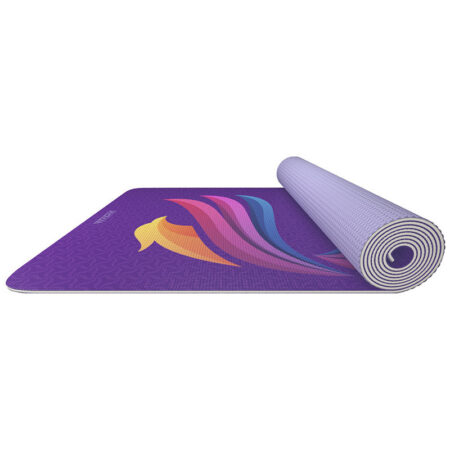 RDX D2 Iris 6mm PVC Yoga Mat Orchid Phoenix Default Title