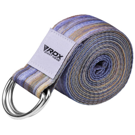 RDX F1 D-Ring Steel Buckle Cotton Yoga Strap Default Title