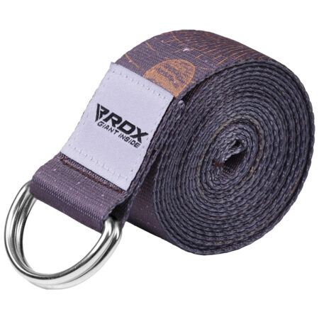 RDX F4 D-Ring Steel Buckle Cotton Yoga Strap Default Title