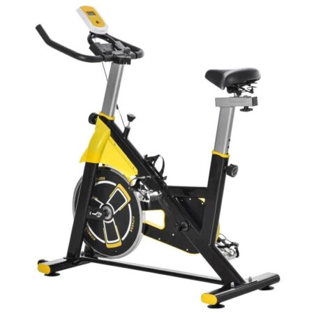 Rootz motionscykel - Cykeltræner - Højdejusterbar motionscykel - Fitnesscykel - Rulletræner - LCD Display - 50 x 100 x 101-113 cm