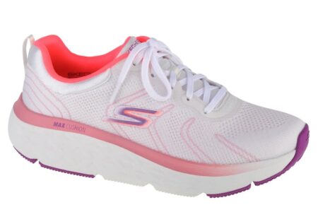 Skechers Max Cushioning Delta 129120-WCRL, Kvinde, Løbesko, hvid