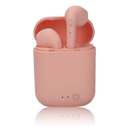 Vandtætte Bluetooth Sportshøretelefoner Headset Trådløse høretelefoner Til Iphone Samsung, Xiaomi, Huawei, Oneplus pink pink