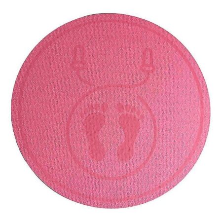 Yogamåtte, Hoppetovsmåtte (1 stk, Pink)