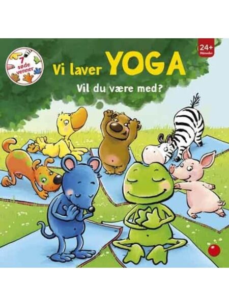 7 søde venner: Vi laver yoga - Børnebog - Board books