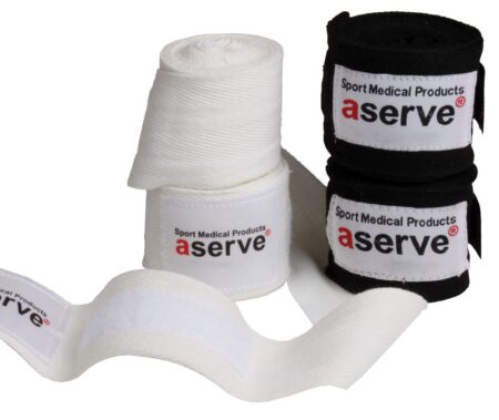 Aserve Hand Wraps Boksebandage Hvid