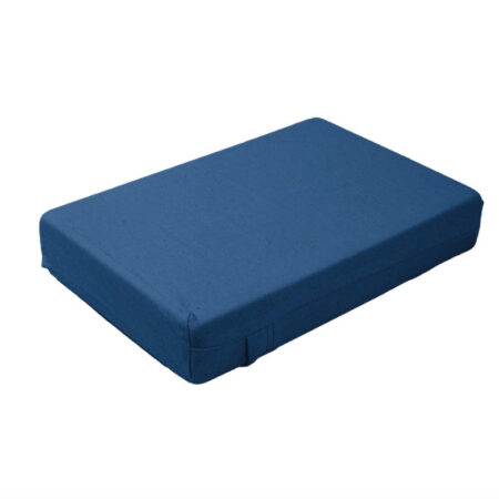 Fitness Mad Cotton Yoga Block Cover, Blue / Cover for Full Yoga Block