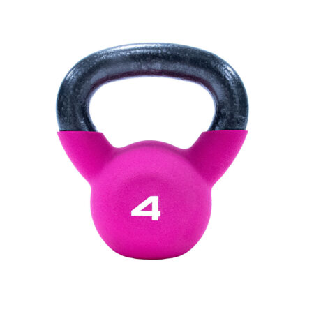 Jordan Coloured Neoprene Kettlebells, 4kg