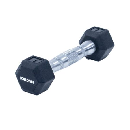 Jordan Hexagonal Urethane Dumbbell (Pairs), 1 kg