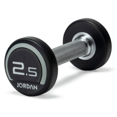 Jordan Premium Urethane Dumbbells (Grey), 2.5kg