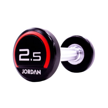 Jordan Premium Urethane Dumbbells - Pairs, 2.5kg