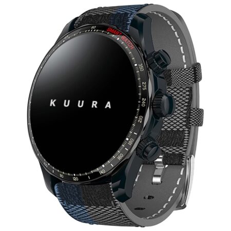 Kuura Smartwatch FM1 V3, Sort