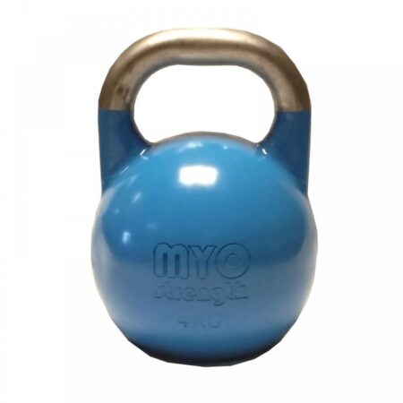 MYO Strength Competition Kettlebell, 4kg Light Blue