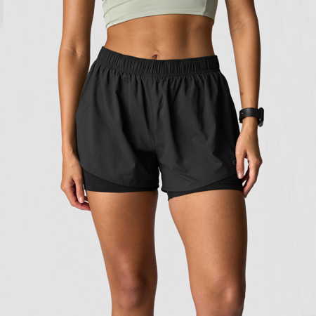 Mirage 2-in-1 Shorts Wmn, Black