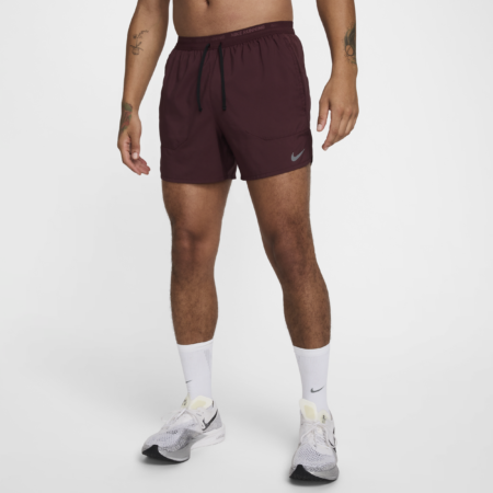 Nike Stride Dri-FIT-løbeshorts med indershorts (13 cm) til mænd - rød