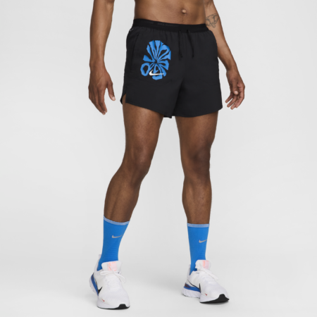 Nike Stride Run Energy Dri-FIT-løbeshorts med indershorts (13 cm) til mænd - sort