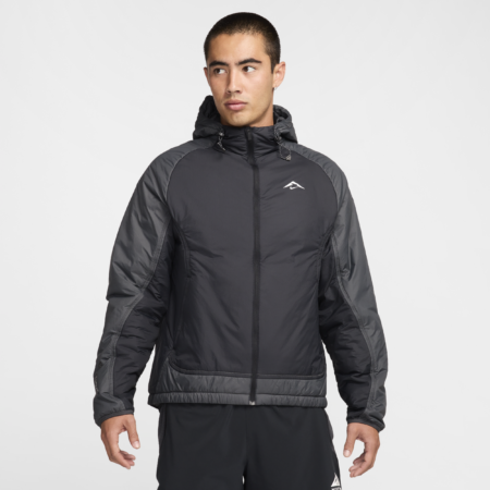 Nike Trail PrimaLoft® Therma-FIT-løbejakke til mænd - sort