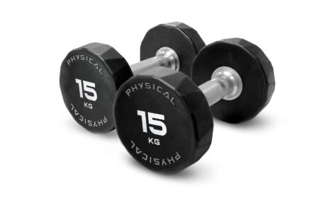 Physical Performance PU Dumbbells (Pairs), 1kg