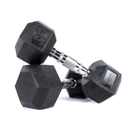 Primal Performance Series 6 Pair PVC Hex Dumbbell Set (5-30kg)