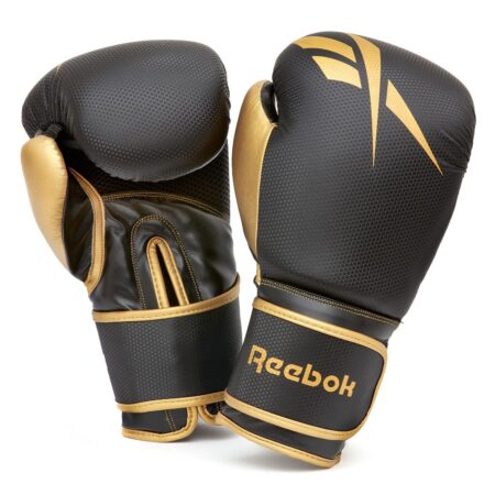 Reebok Boksehandsker - Guld/Sort 16 oz