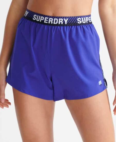 SuperDry Sport - Train Loose Shorts - Cobalt Blue XL