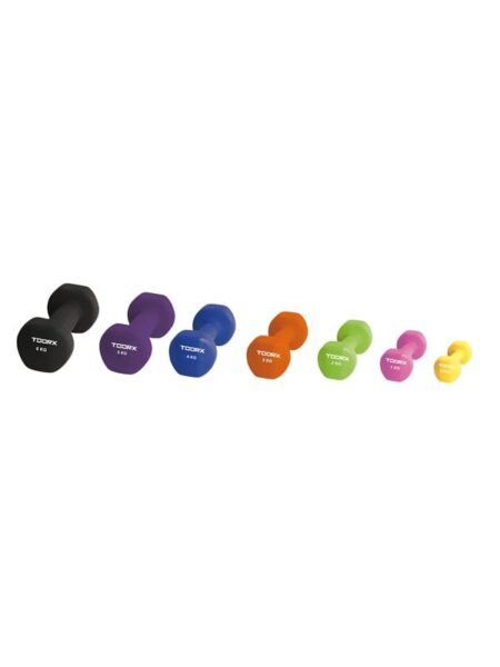 Toorx 3 kg. Neoprene dumbbell