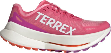 Women's Terrex Agravic Speed Ultra Trail Running Shoes Pnkfus/Crywht/Purbur