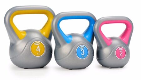 York Vinyl Kettlebell Set | 2 KG, 3 KG, 4 KG