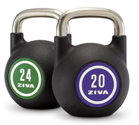 Ziva ZVO Urethane Competition Kettlebells, 4kg