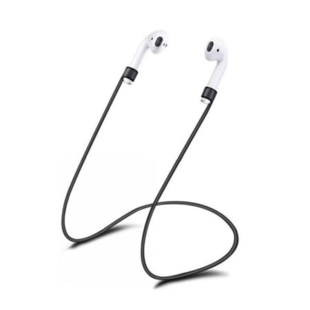 Black Apple AirPods 1/2 / Pro Strap Neckline String Hang Around Neck sort