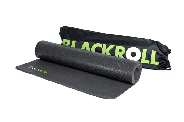 Blackroll Mat Yoga Træningsmåtte Sort