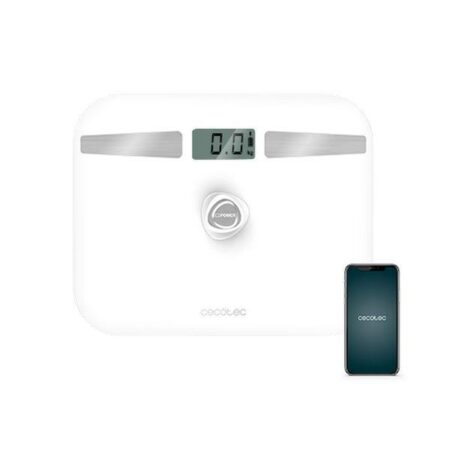 Digital badevægt EcoPower 10200 Smart LCD Bluetooth 180 kg Hvid