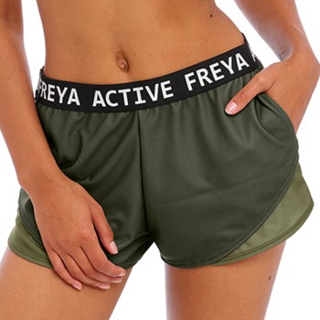 Freya Active Player Short Khaki polyester Large Dame