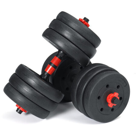 Geemax 20kg Dumbbells Set Adjustable Free-Weights Lifting Training Home Gym