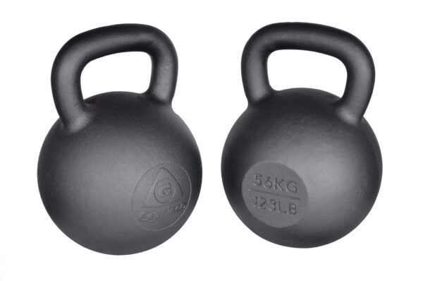 Gymleco Jern Kettlebell 56kg/123LB (1 stk.)