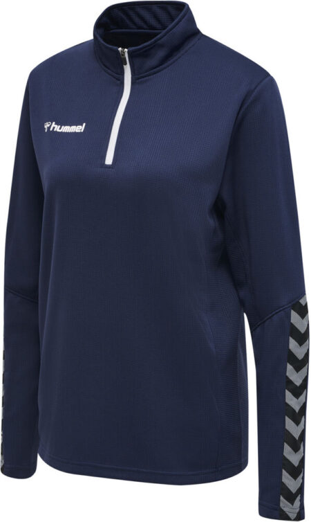 Hummel Authentic Træningstrøje Damer Hættetrøjer & Sweatshirts Blå S