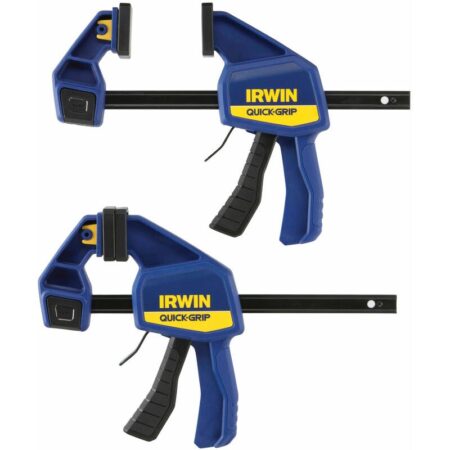 Irwin - Quick-Grip® T5062QCEL7 Quick-Change™ Medium-Duty Bar Clamp 150mm 6in 2Pk