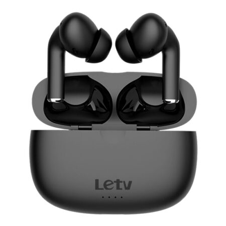 Letv - Ears Pro BT5.0 Headphone In-ear anc Sports Earbuds with Intelligent Touch Control Support Wireless Charging Black