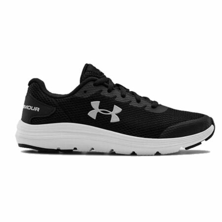 Løbesko til børn Under Armour Surge 2 Sort 40