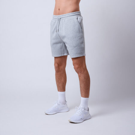 Men's Core Sweat Shorts, Grey Melange